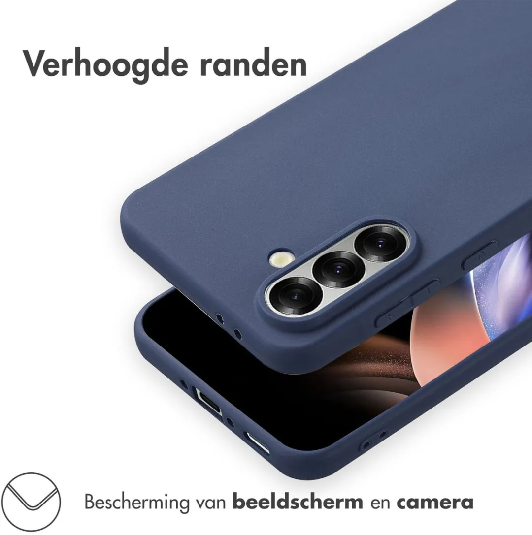 imoshiion Hoesje Samsung Galaxy A56 - Donkerblauw