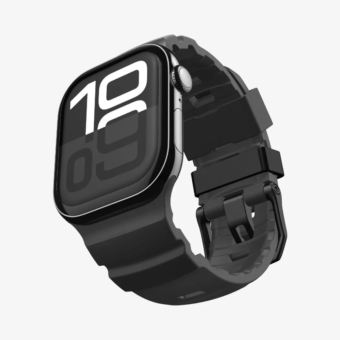 Spigen Siliconen Bandje - Apple Watch 44-49mm - Transparent - afbeelding 6 van 6