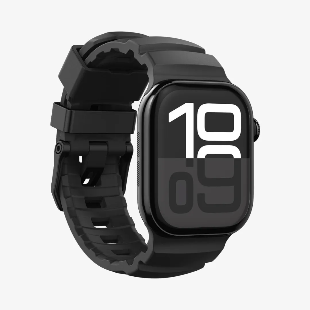 Spigen Siliconen Bandje - Apple Watch 44-49mm - Transparent