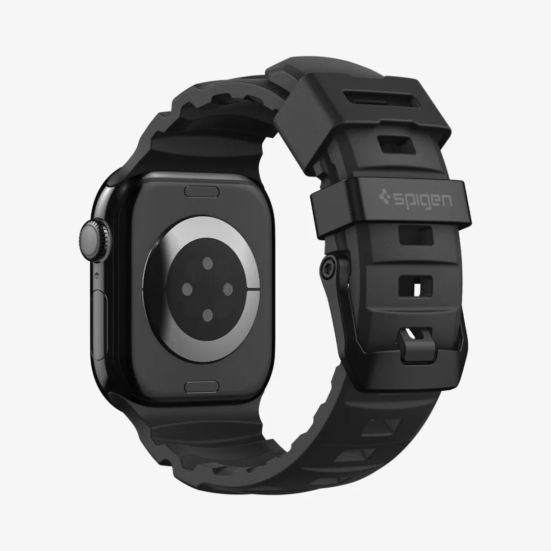 Spigen Siliconen Bandje - Apple Watch 44-49mm - Transparent