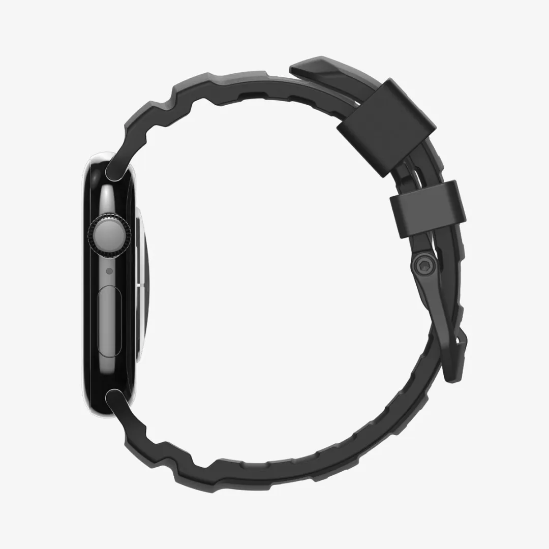 Spigen Siliconen Bandje - Apple Watch 44-49mm - Transparent