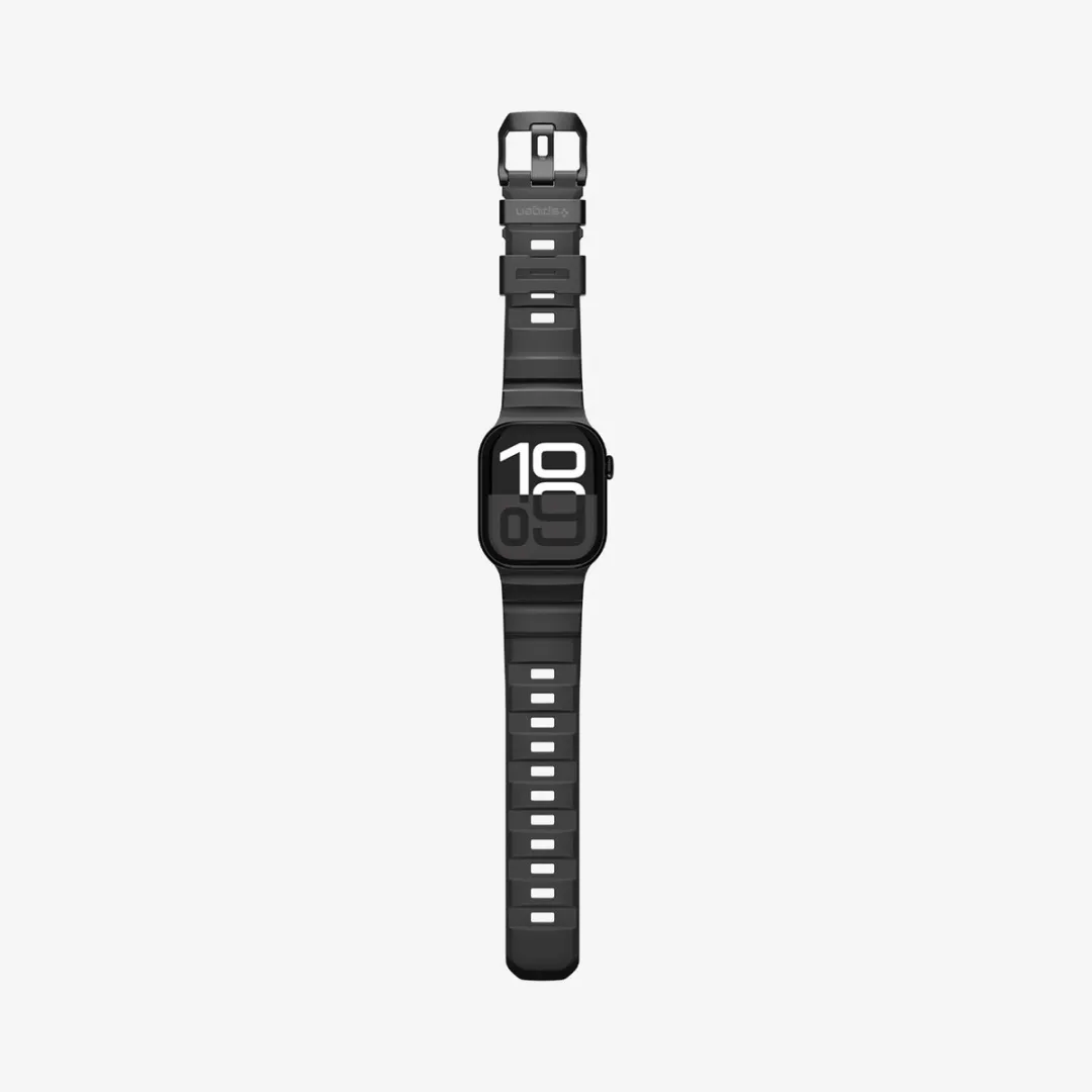 Spigen Siliconen Bandje - Apple Watch 44-49mm - Transparent