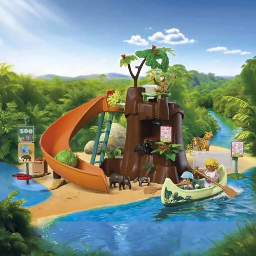 Playmobil Jungle Speelset 72071 - 86 Delen - Multikleuren