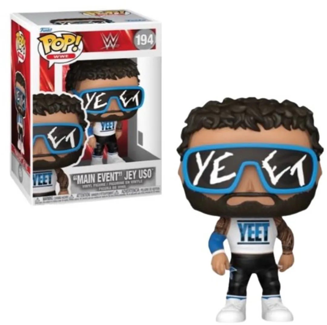 Funko Pop! WWE Jey Uso Main Event #194 - Multicolor