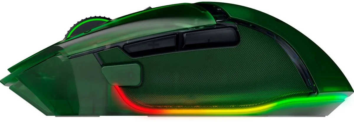 Razer Basilisk V3 Pro RZ01-05240300-R3G1 Gaming Muis - 35K DPI - Phantom Green - afbeelding 6 van 6