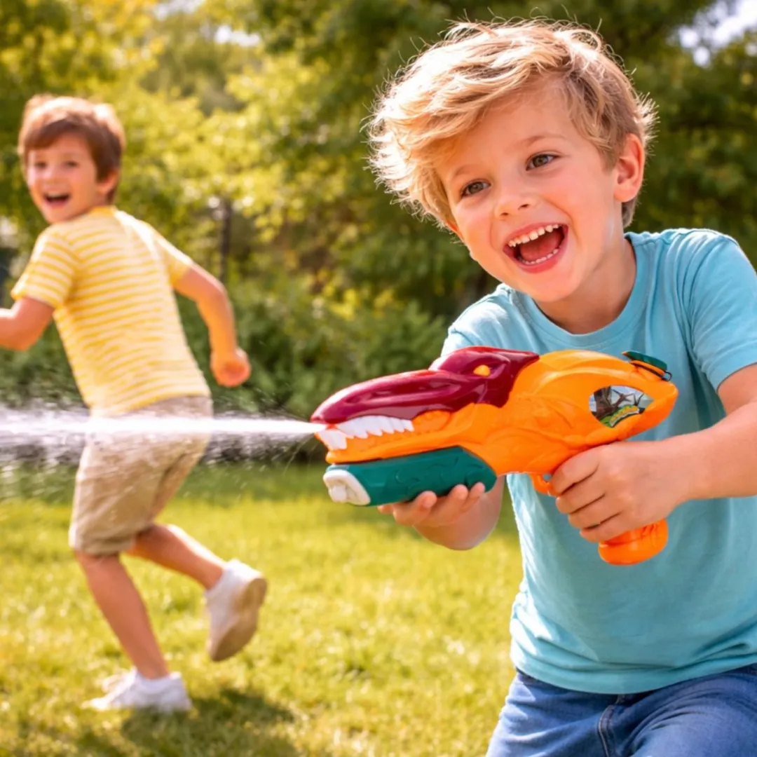 Eddy Toys Waterpistool Dino 30cm - Assorti