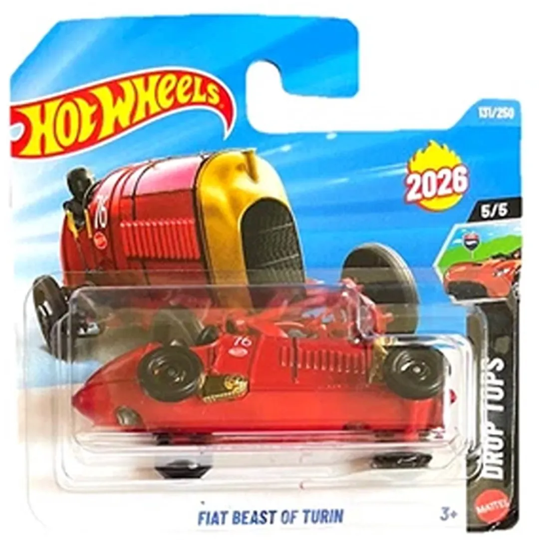 Hot Wheels Fiat Beast of Turin 21A Drop Tops