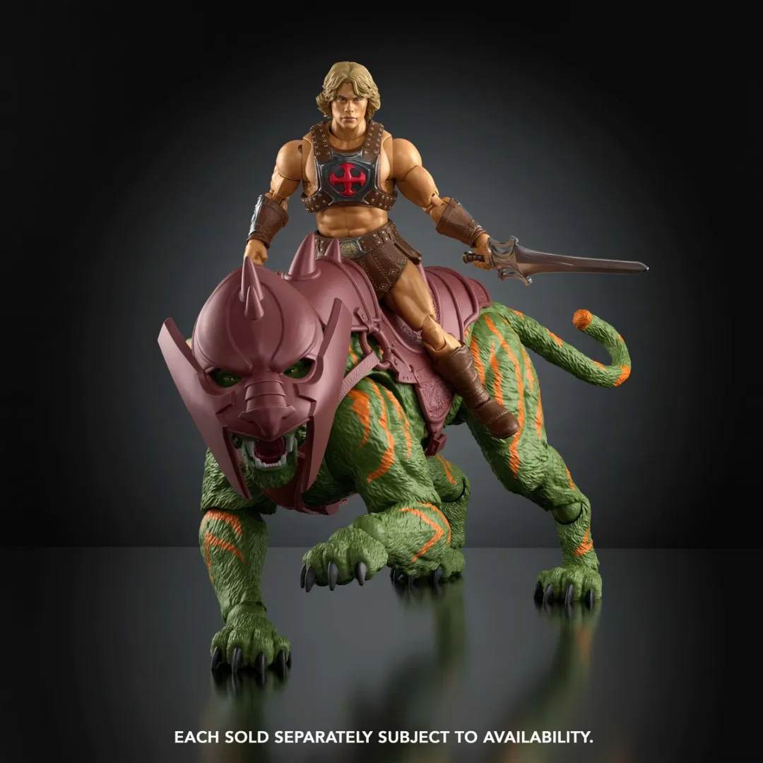 Mattel Masters of the Universe 2026 Film Chronicles Action Figure Battle Cat JKJ32 - Multi
