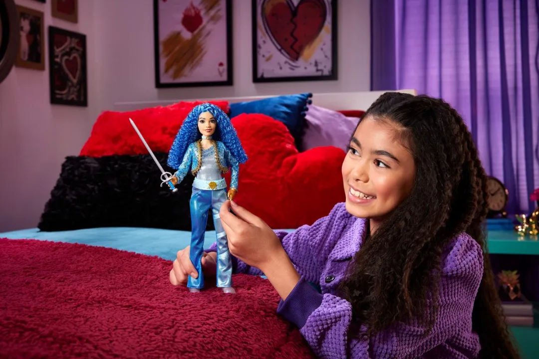 Mattel Disney Chloe Assepoester Descendants Pop - Blauw