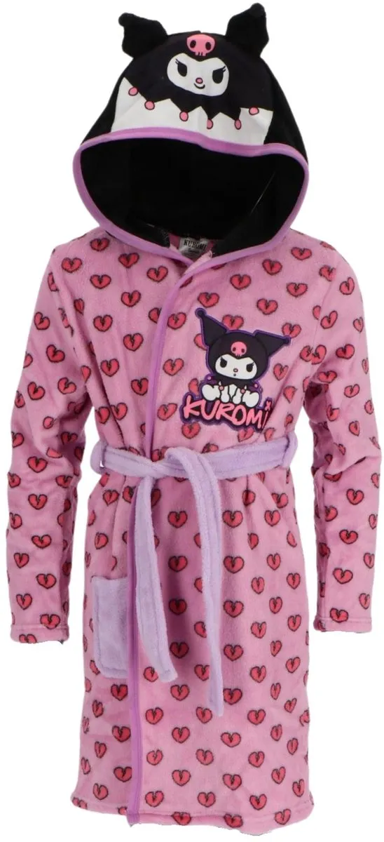 Hello Kitty Kuromi Kinderbadjas 110-116cm