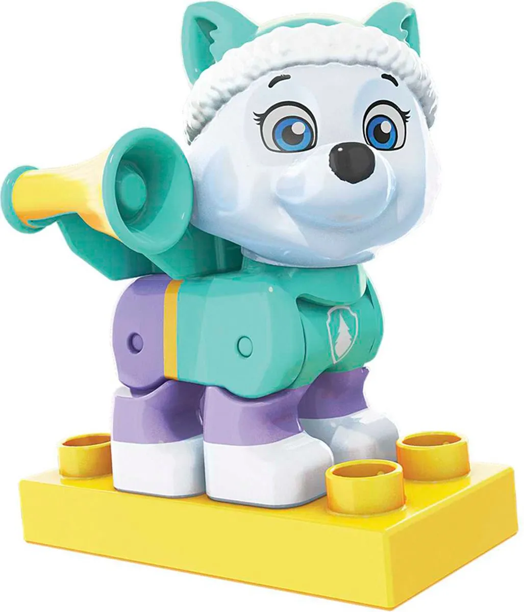 Fisher-Price Paw Patrol Everest Mega Bloks - 3 Stuks - Lichtblauw