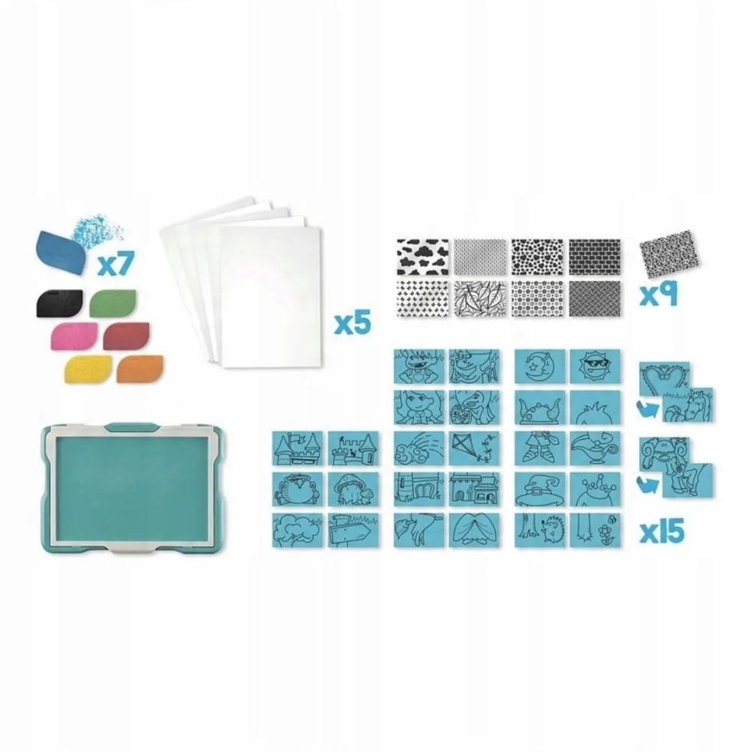 Maped Creativ Tekenpaneel - Kinderen Geel/Rozes/Turquoise/Wit