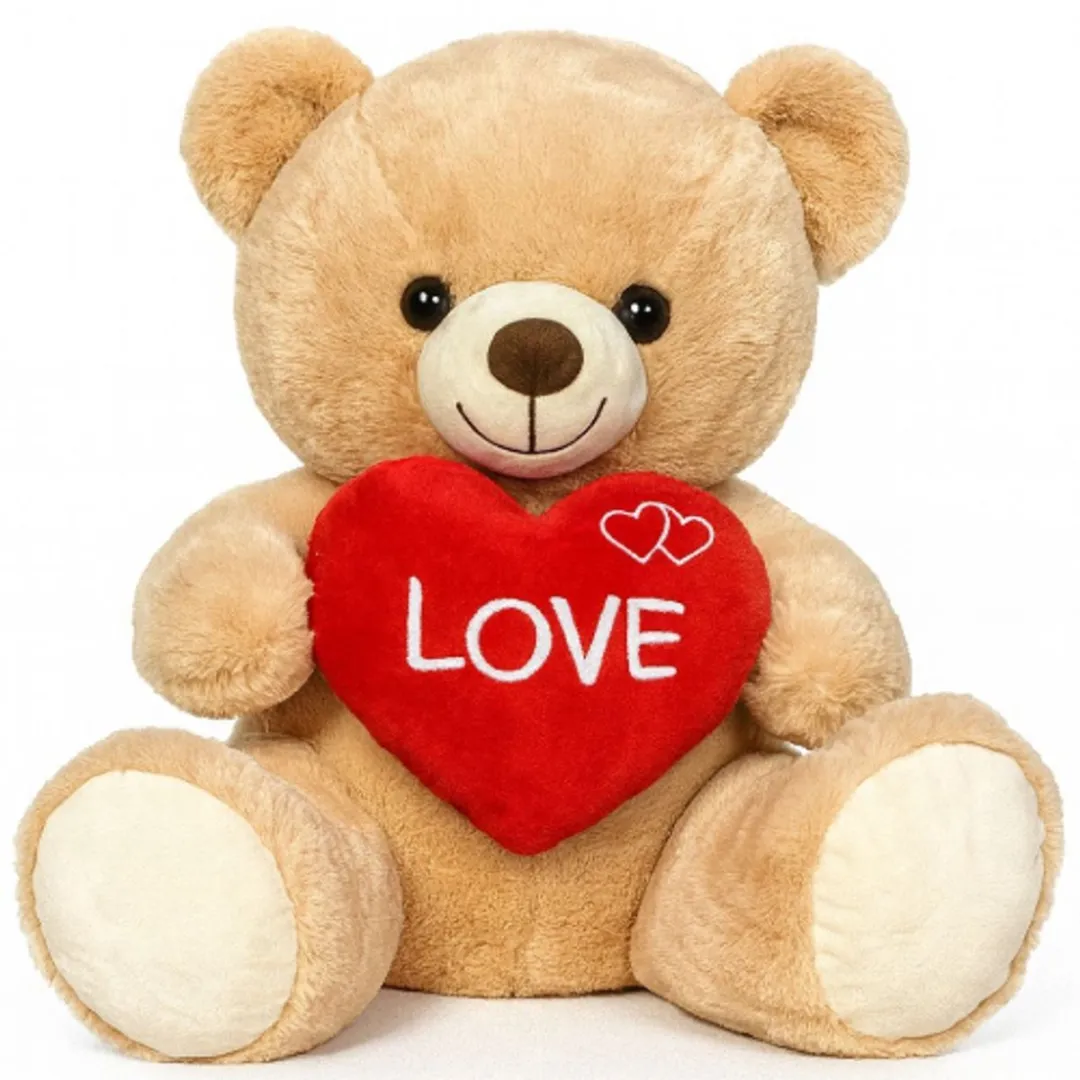 Topknuffels Bobby Teddybeer Bruin 50cm