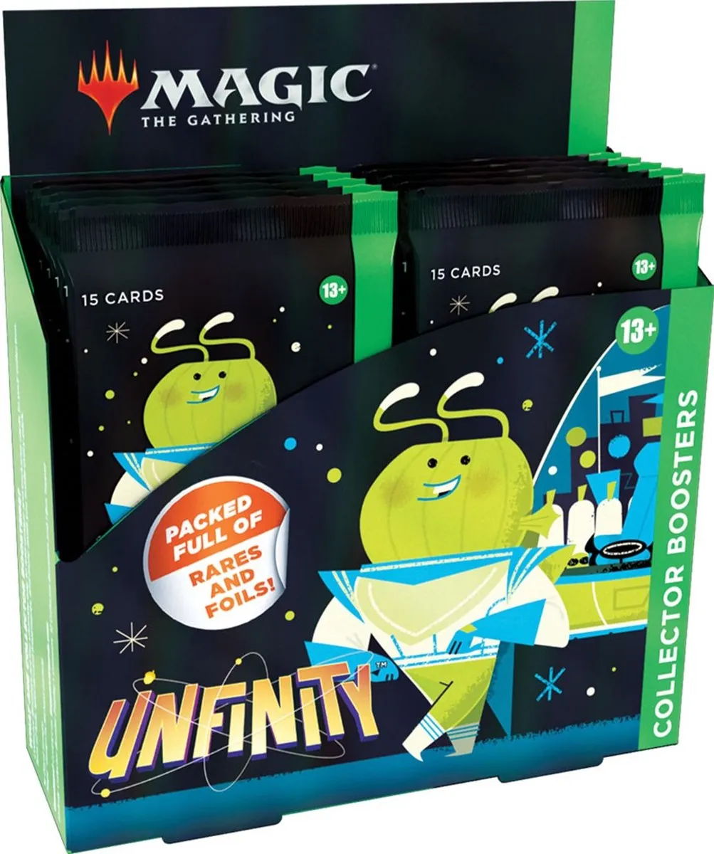 Magic The Gathering Unfinity Collector Booster Display - 12 Boosters