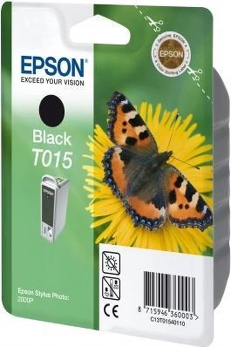 Epson T015401 Inktcartridge Zwart - 2000 pagina's
