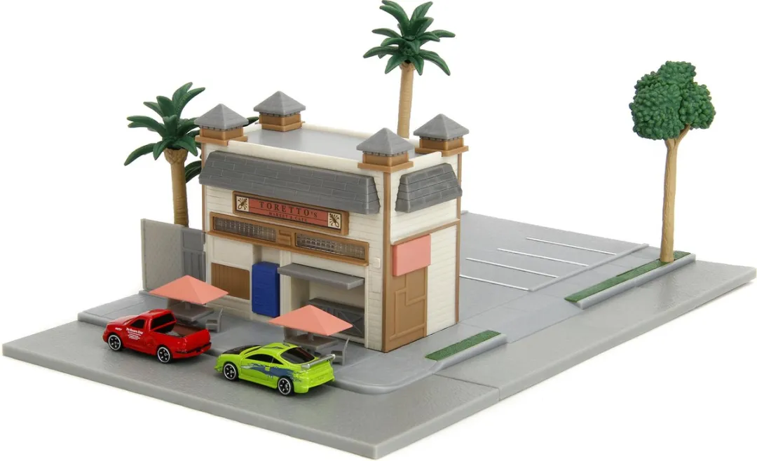 Jada Toys Fast & Furious Nano Metalfigs Toretto’s Café - 253203095 - Multi - afbeelding 6 van 6