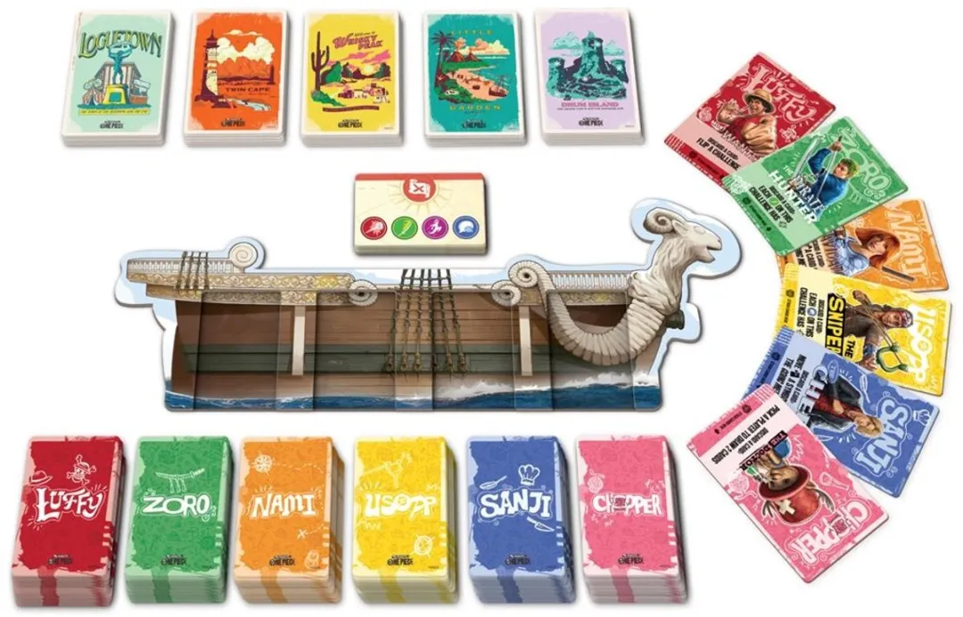 Asmodee One Piece Coöperatief Kaartspel - 2-6 Spelers