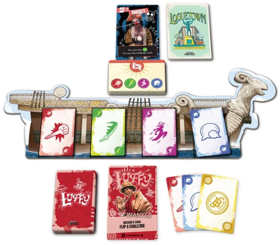 Asmodee One Piece Coöperatief Kaartspel - 2-6 Spelers