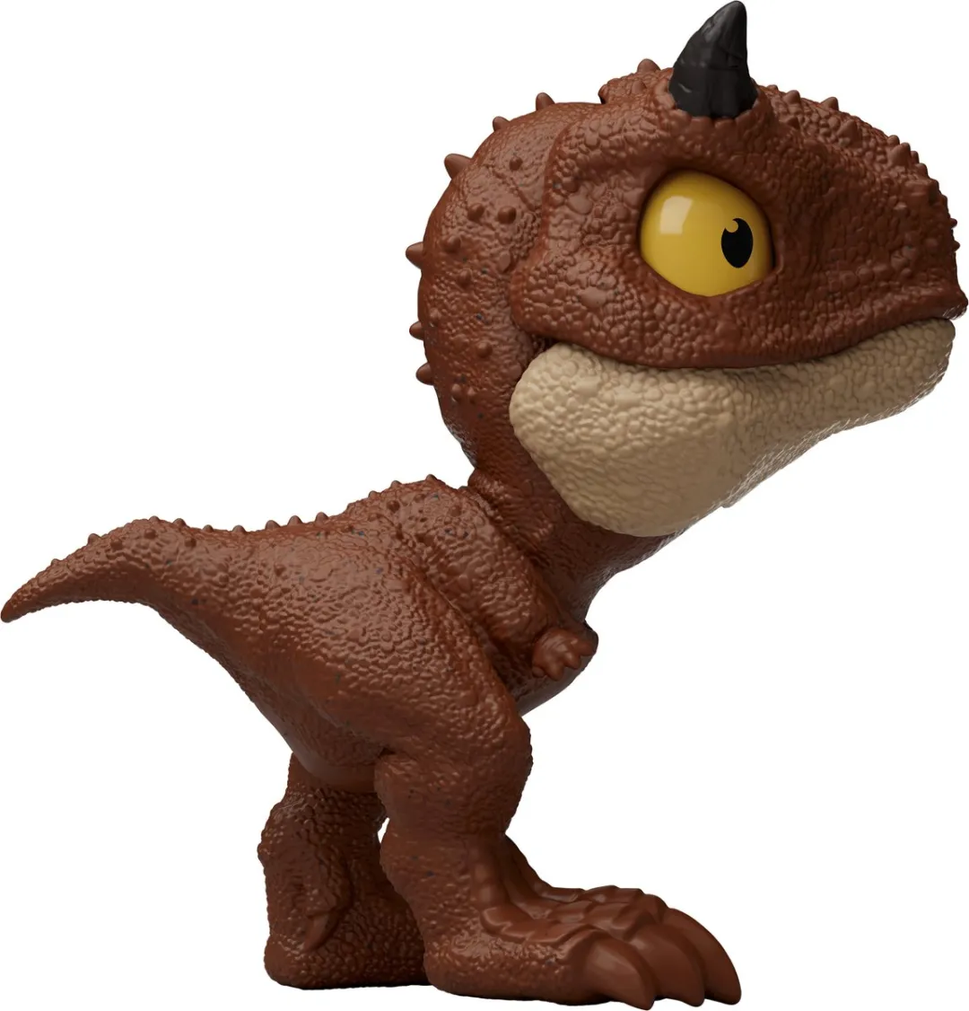 Jurassic World Mighty Little Biters Carnotaurus JFC93 - Meerkleurig - afbeelding 4 van 6