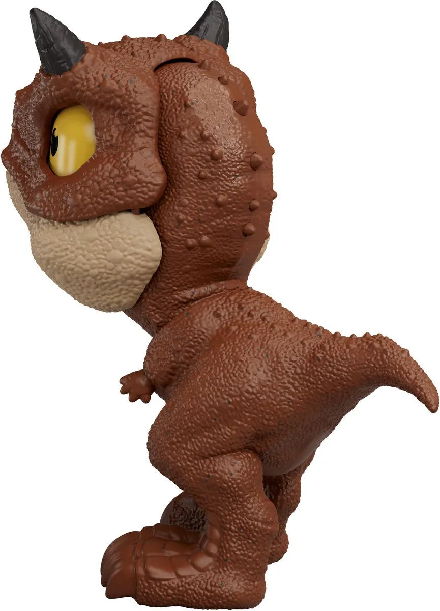 Jurassic World Mighty Little Biters Carnotaurus JFC93 - Meerkleurig - afbeelding 3 van 6