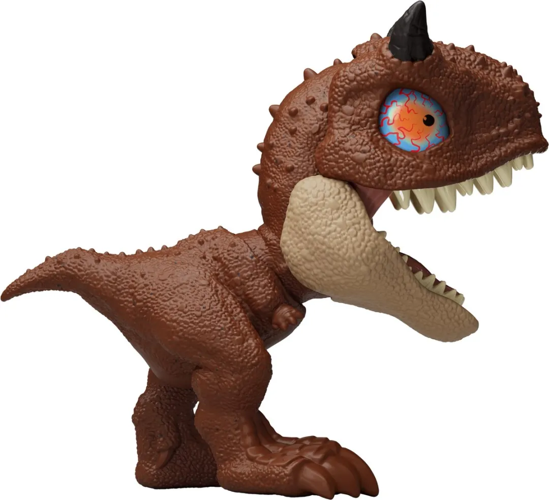 Jurassic World Mighty Little Biters Carnotaurus JFC93 - Meerkleurig - afbeelding 2 van 6