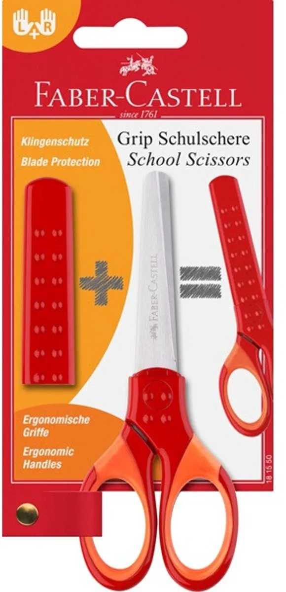Faber-Castell FC-181550 Schoolschaar - Rood