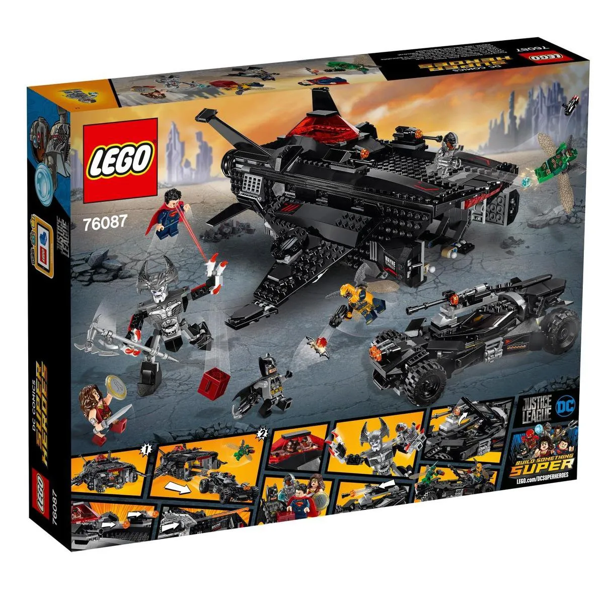 LEGO Super Heroes Justice League Flying Fox Batmobile - 76087 - 955 Stukken - afbeelding 4 van 6