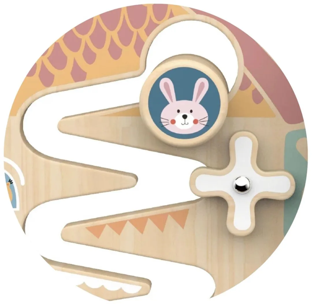 Tooky Toy Activiteitenpaneel TK397N - Multicolor