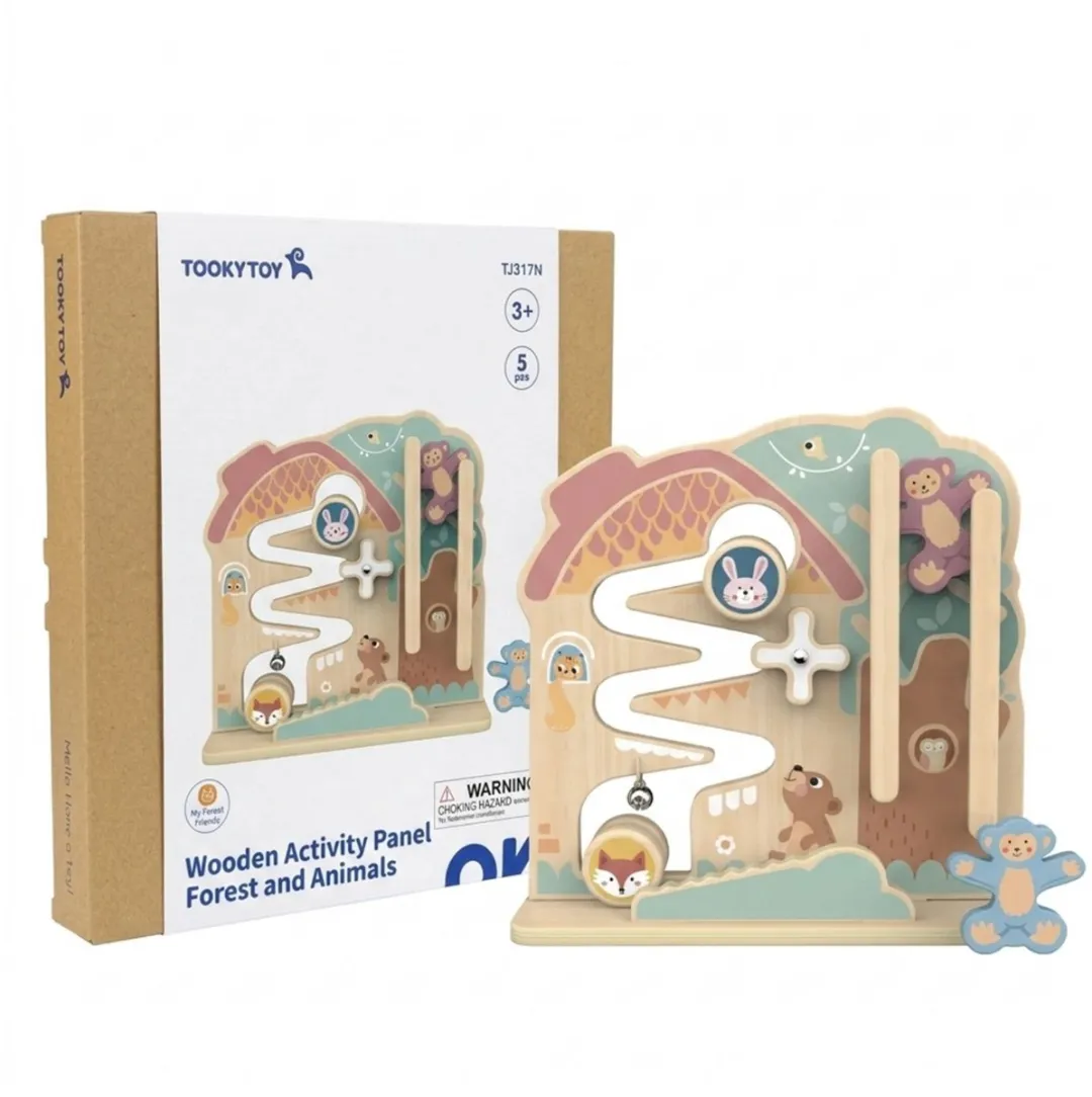Tooky Toy Activiteitenpaneel TK397N - Multicolor