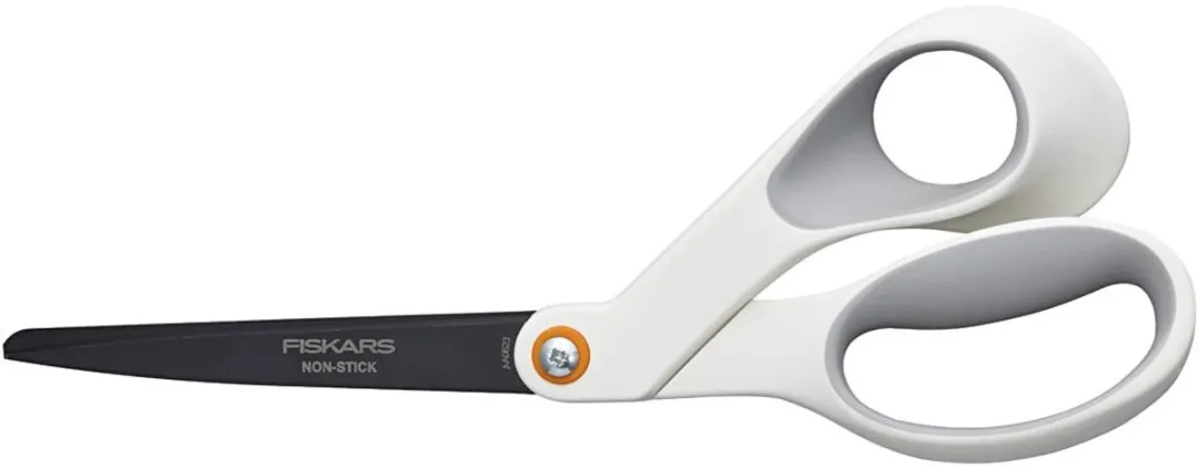 Fiskars Non-stick Algemene Schaar 21cm - Rechtshandig - Zwart/Wit