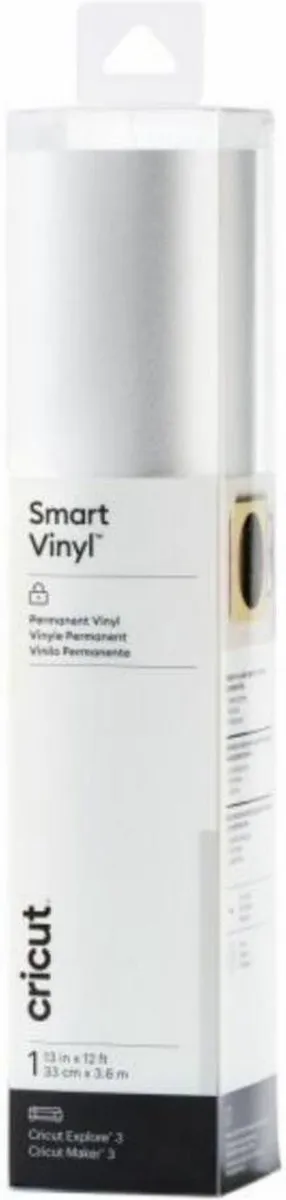 Cricut Smart Vinyl Glanseffect Zilver - 1x