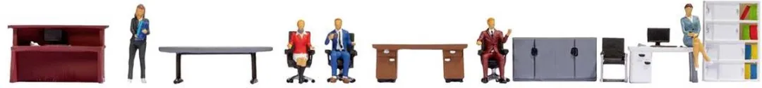 Noch Figuren-Themenwelt H0 Meerkleurig Modelbouwdecoratie