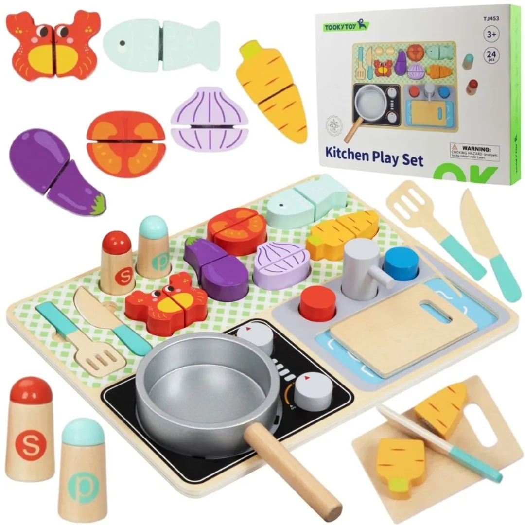 Tooky Toy Extra Grote Houten Speelkeuken