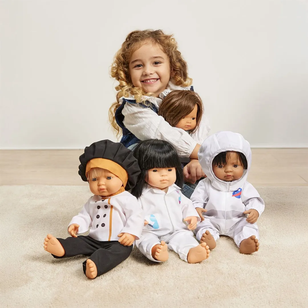 Miniland Astronaut Poppenkleding 38cm - Multicolor