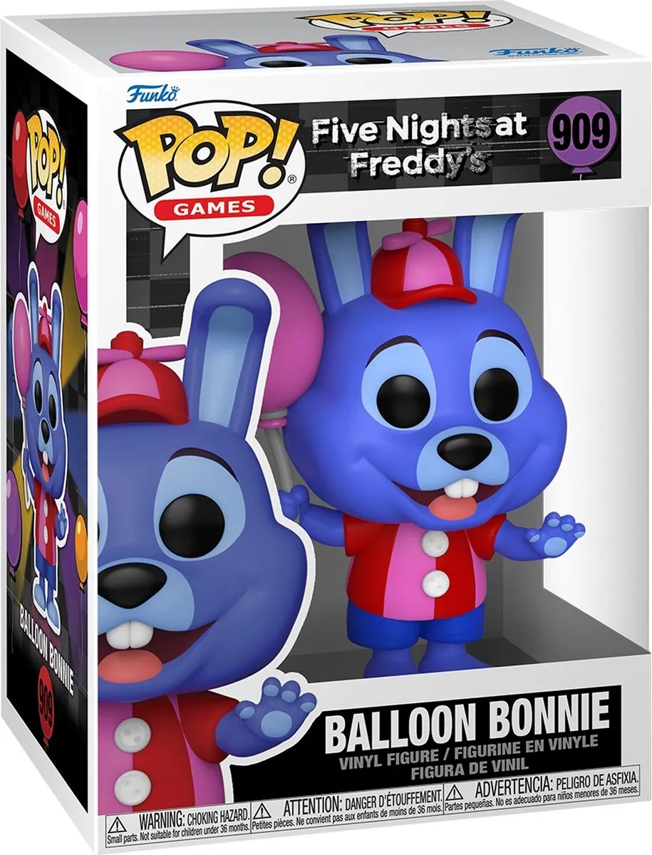 Funko Five Nights at Freddy's POP! Games Balloon Bonnie - 9cm - Multicolor