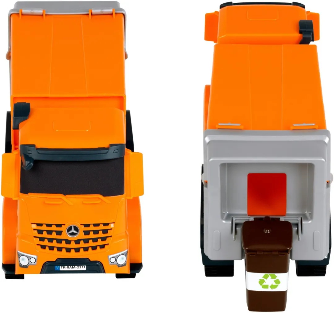 Klein Toys Mercedes-Benz Arocs Vuilniswagen 1:24 - Oranje