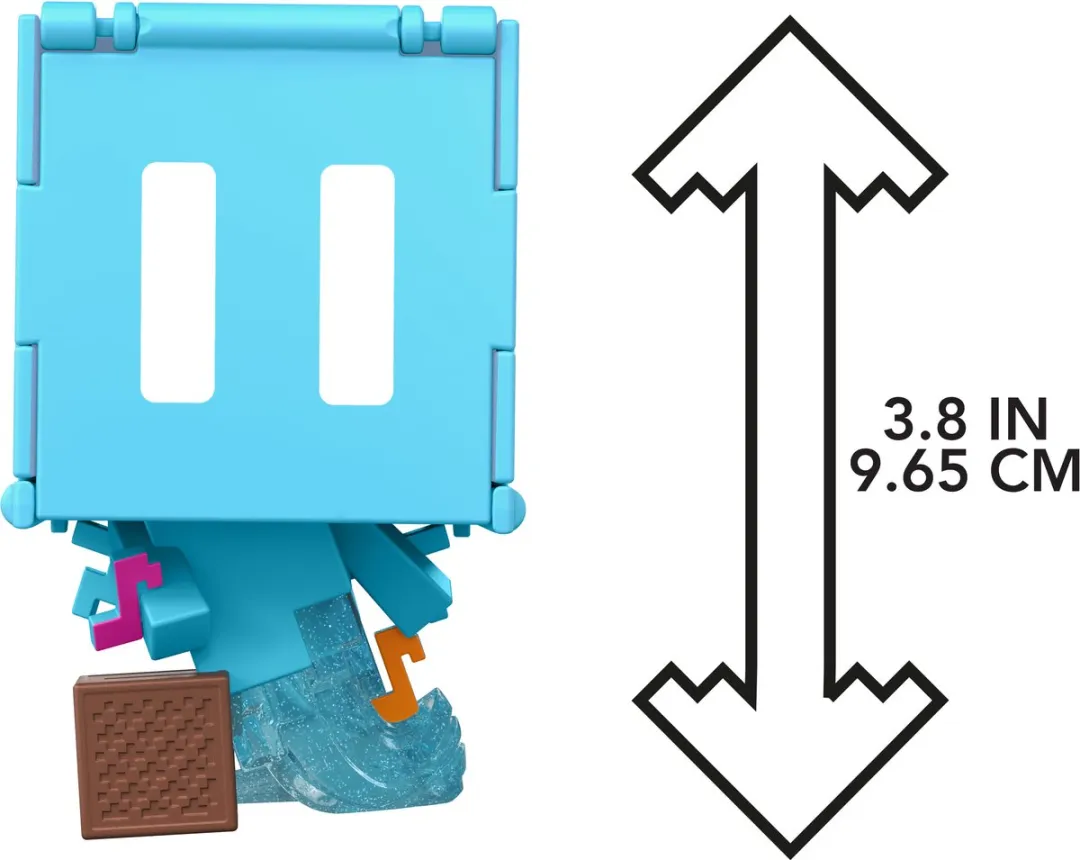 Minecraft Flippin' Figs JCN23 Speelgoed - Blauw