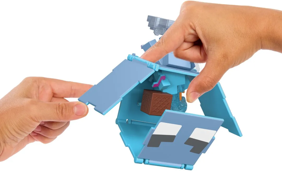 Minecraft Flippin' Figs JCN23 Speelgoed - Blauw