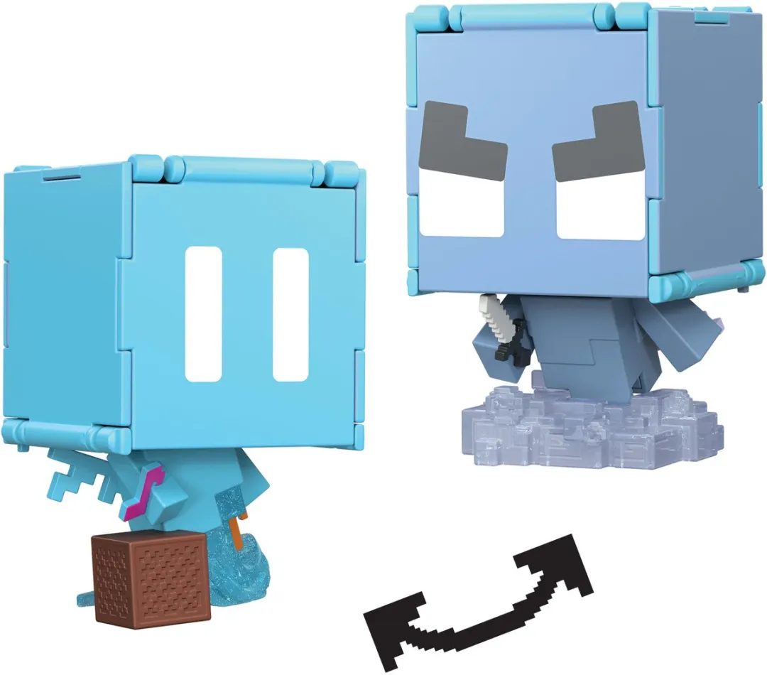 Minecraft Flippin' Figs JCN23 Speelgoed - Blauw