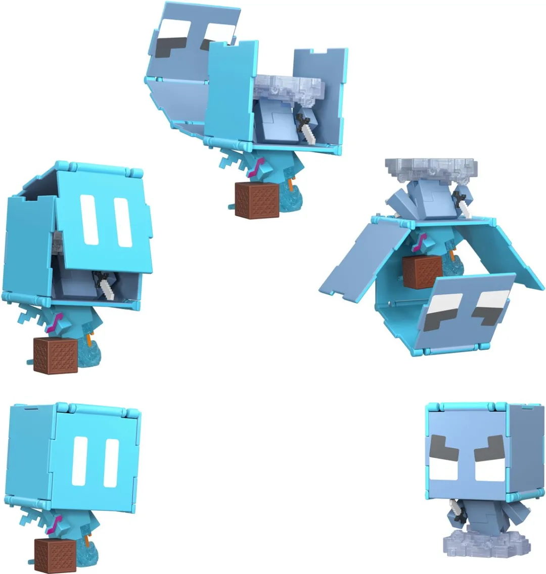 Minecraft Flippin' Figs JCN23 Speelgoed - Blauw