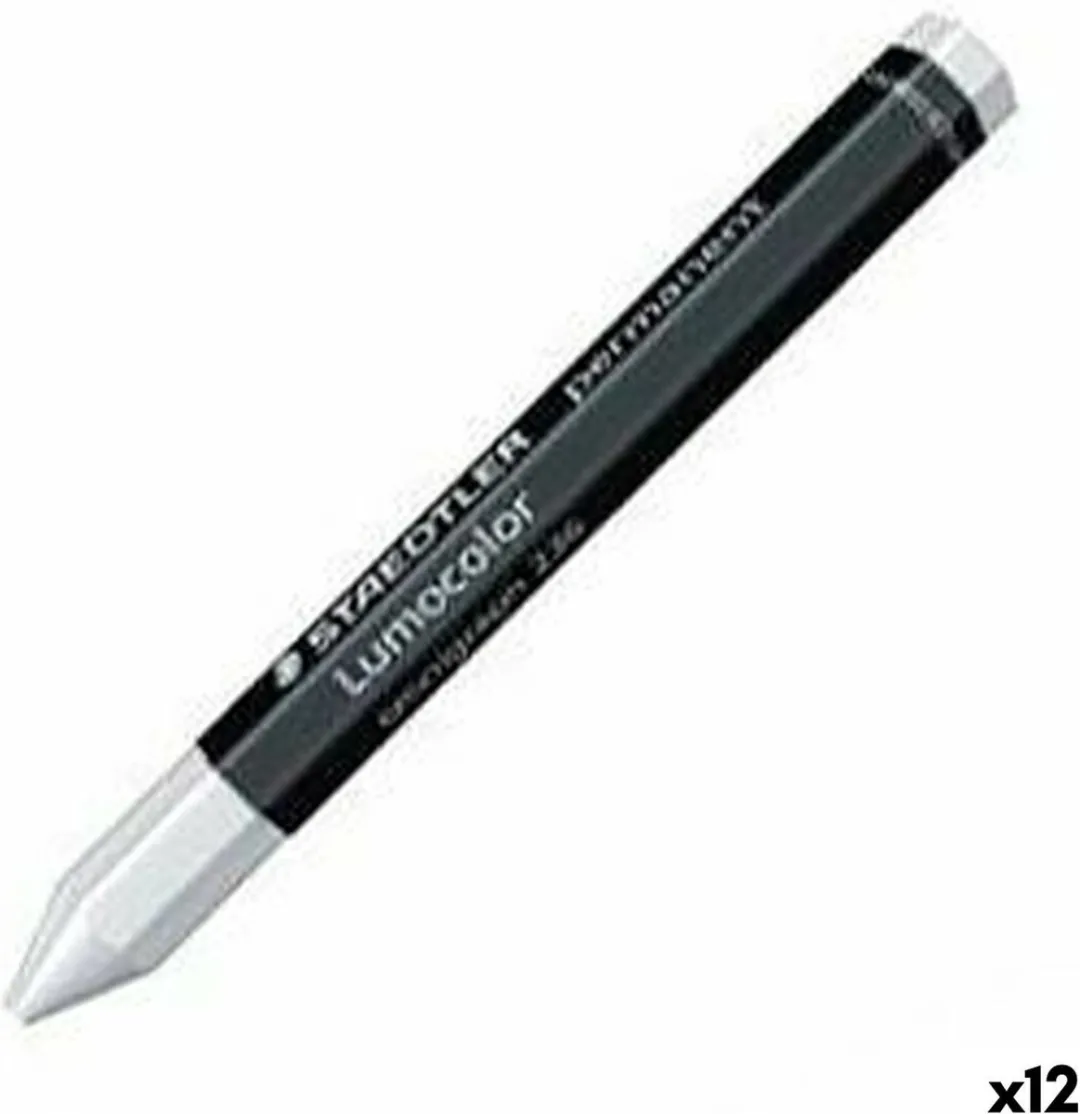 STAEDTLER Lumocolor Permanent Was Veelkleurig - 12 Stuks