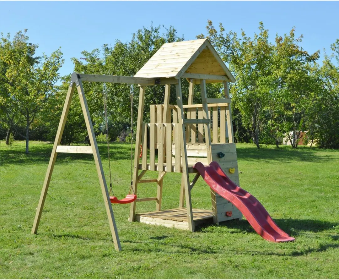 Wendi Toys Speelhuis Panda WTJ4 - 270x270x290cm