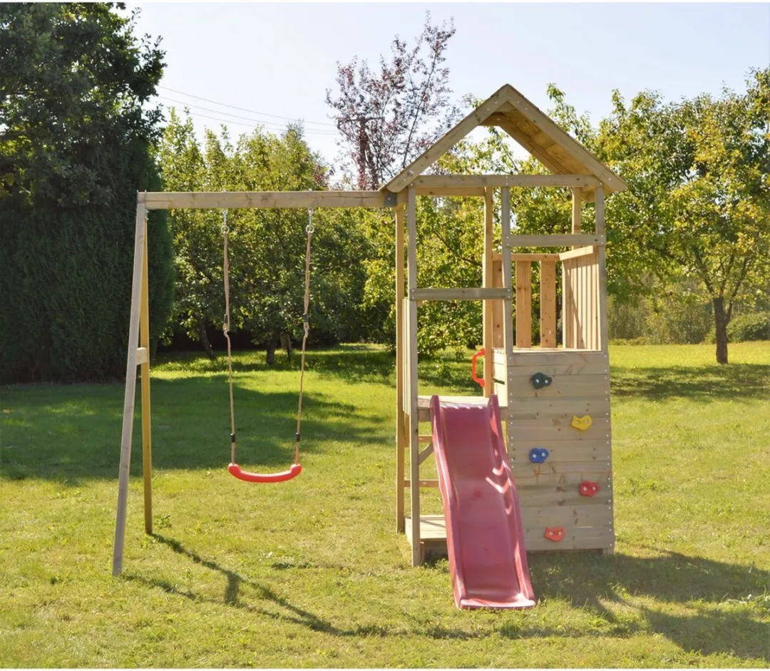 Wendi Toys Speelhuis Panda WTJ4 - 270x270x290cm