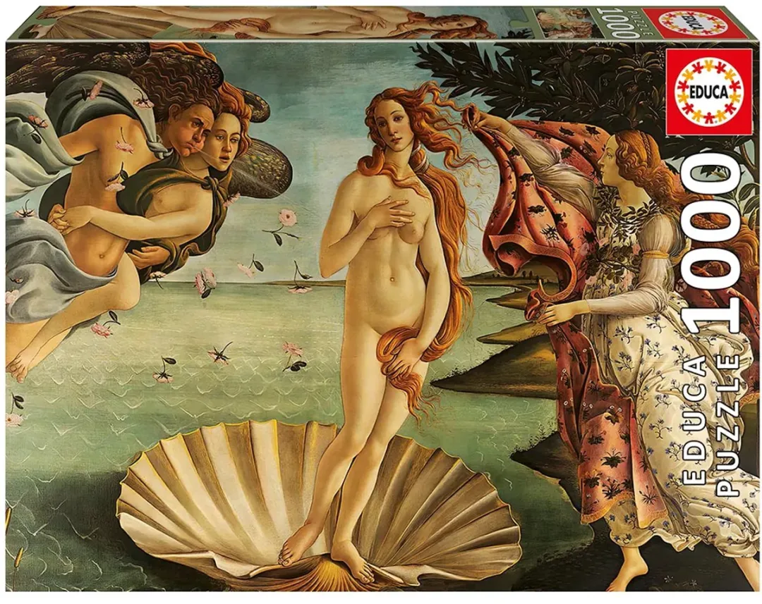Educa The Birth Of Venus Puzzel 1000 Stukken