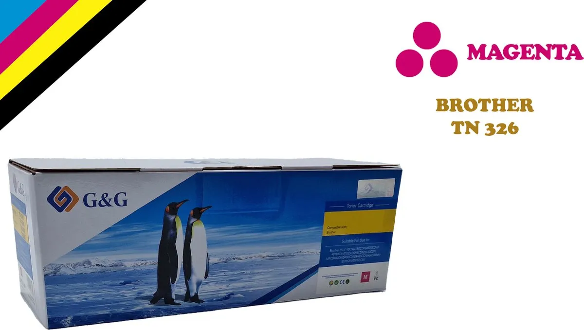 Brother TN-326 Magenta Tonercartridge