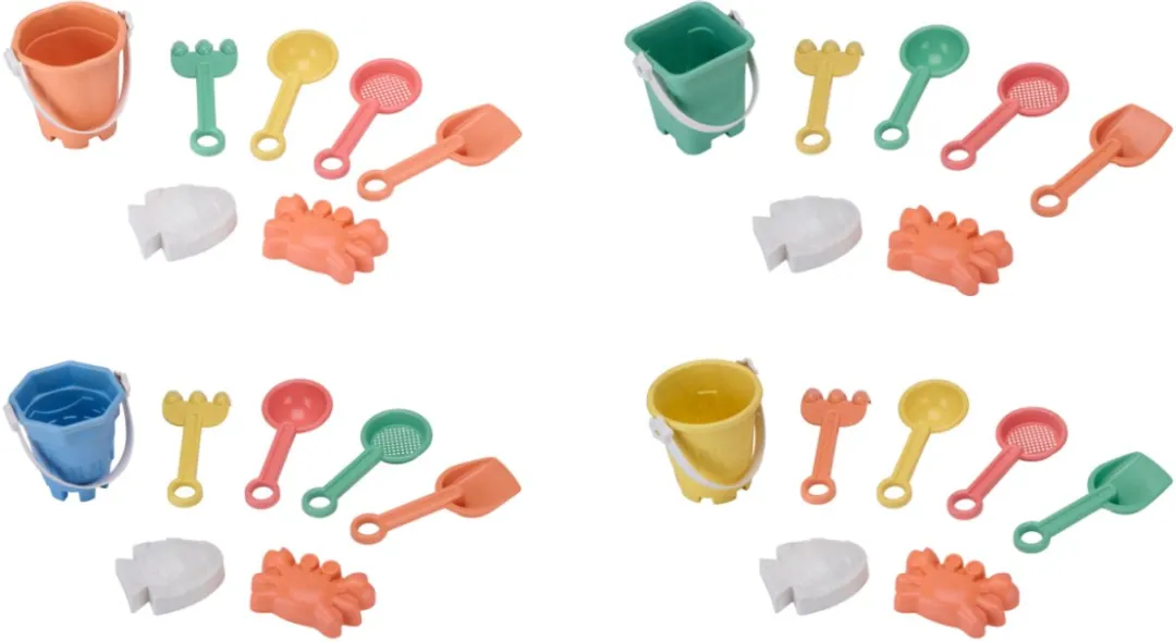 Eddy Toys Strandemmer Set 7 Stuks