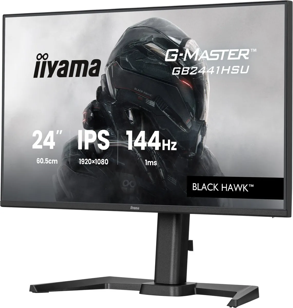 iiyama G-Master GB2441HSU-B1 Monitor 24" - Full HD - 144Hz - IPS