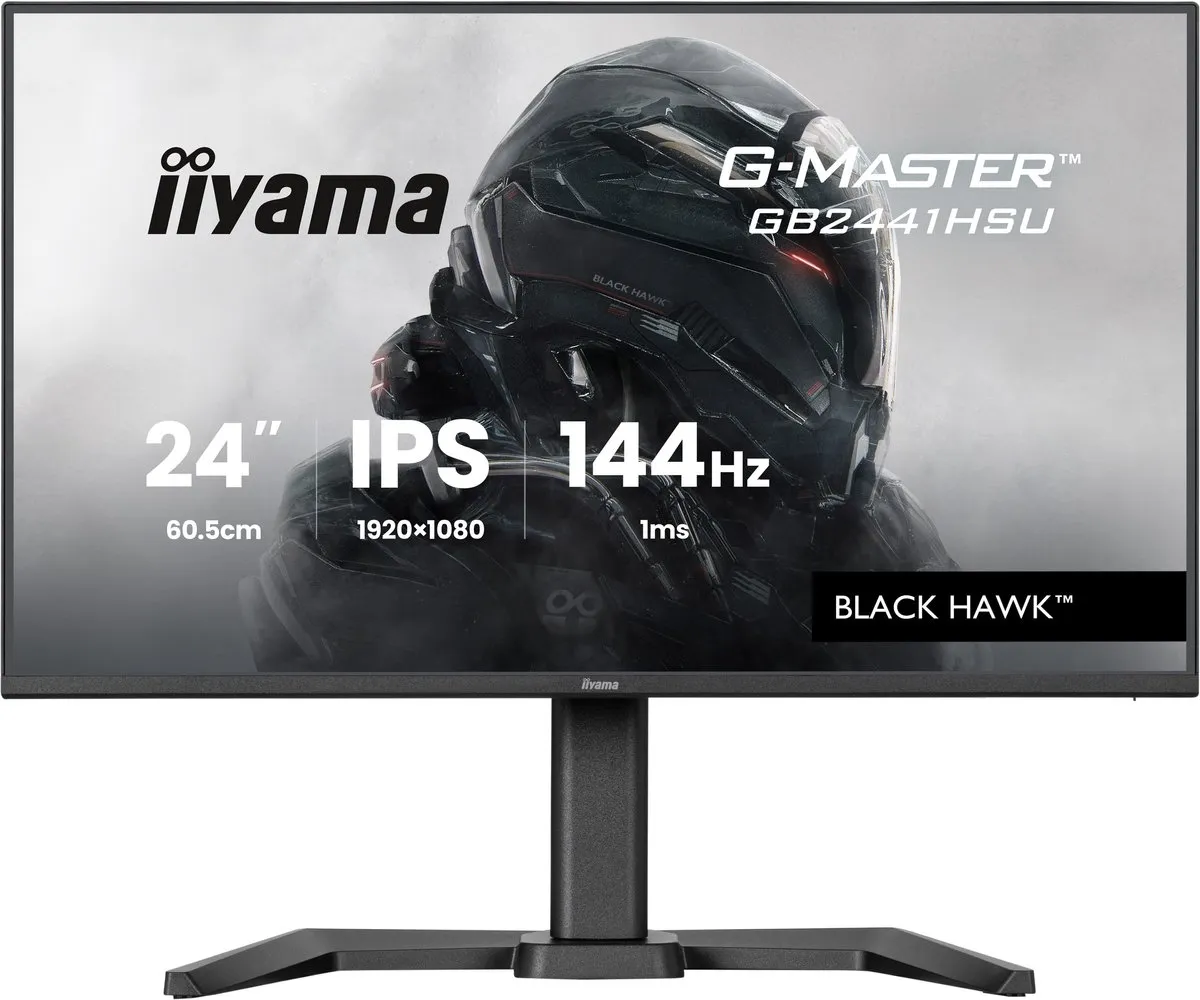 iiyama G-Master GB2441HSU-B1 Monitor 24" - Full HD - 144Hz - IPS
