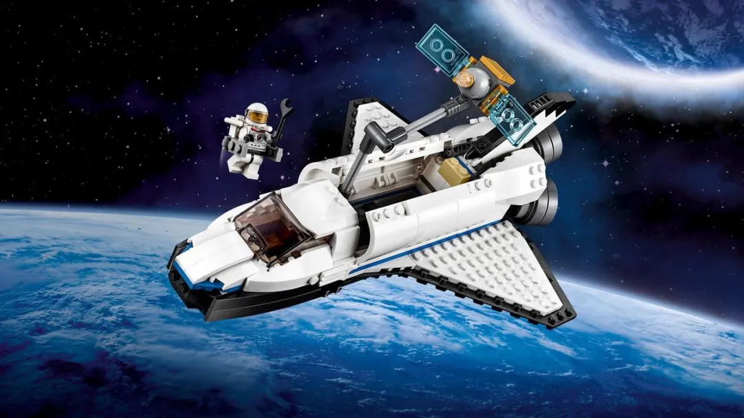LEGO Spaceshuttle-verkenner 285 Stukken - Geel