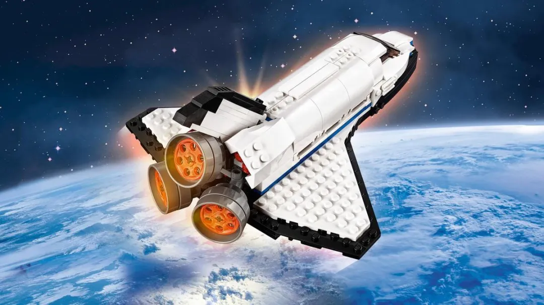 LEGO Spaceshuttle-verkenner 285 Stukken - Geel